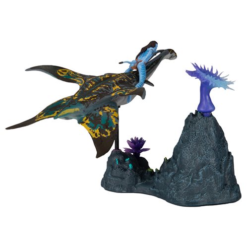 Avatar: The Way of Water Neteyam and Ilu Action Figure 2-Pack