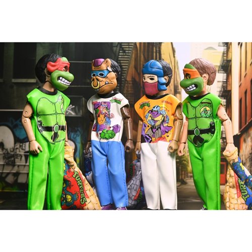 Ben Cooper x Teenage Mutant Ninja Turtles (1987 Cartoon) Costume Series 12 6-Inch Clothed Figure Set