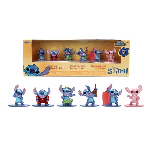 Lilo & Stitch Nano MetalFigs Die-Cast Metal Mini-Figure 6-Pack