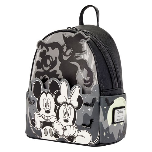 Disney Mickey & Minnie Ghost Light-Up Glow-in-the-Dark Mini-Backpack