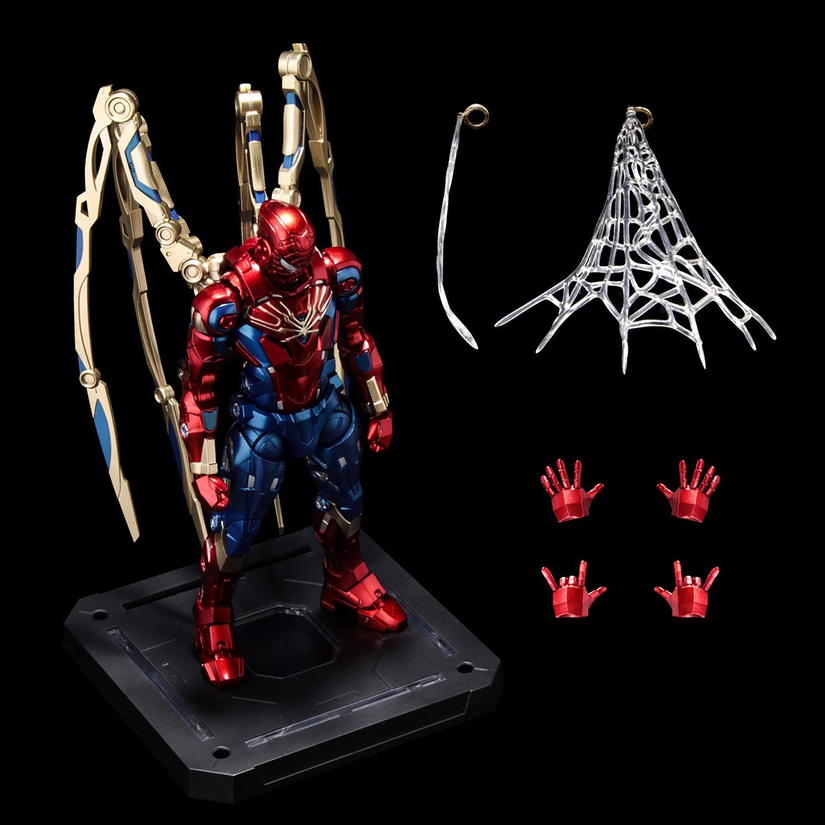Sentinel Re Edit Spider-man No.15 Iron Spider 11in Action Figure for sale online 