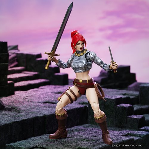Red Sonja: Immortal Red Sonja 1:12 Scale Epic H.A.C.K.S. 6-Inch Action Figure