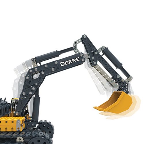 John Deere Erector John Deere Excavator build-your-own-machine set #LP68680 