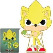 Sonic Super Sonic Glow-in-the-Dark Large Enamel Funko Pop! Pin #03
