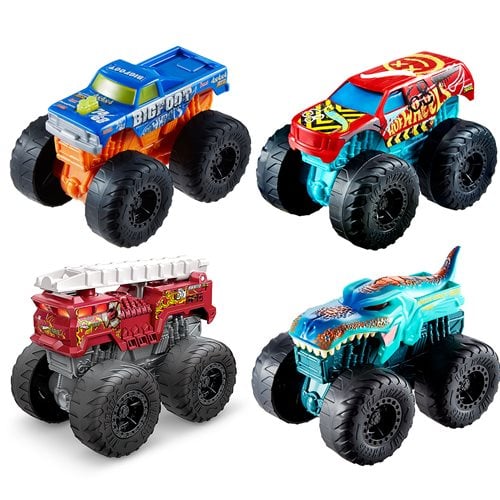 Hot Wheels Roarin' Wreckers 1:43 Scale Vehicle 2024 Mix 4 Case of 4