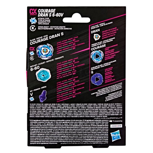 Beyblade X Courage Dran S 6-60V CX Starter Pack Set