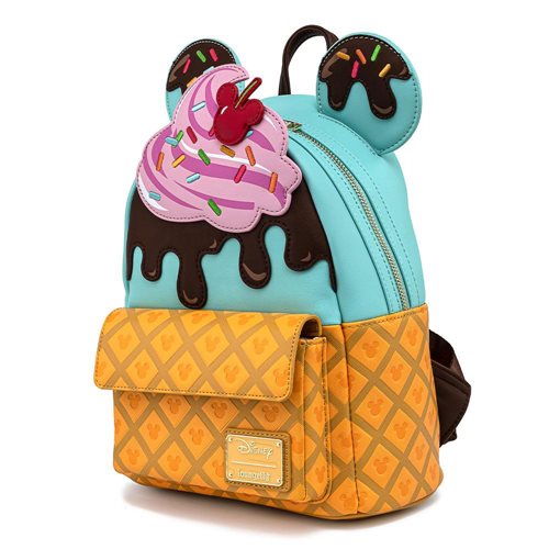 Mickey and Minnie Mouse Sweets Ice Cream Mini-Backpack
