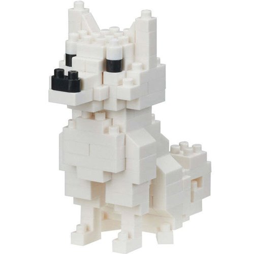 Hokkaido Dog Nanoblock Constructible Figure