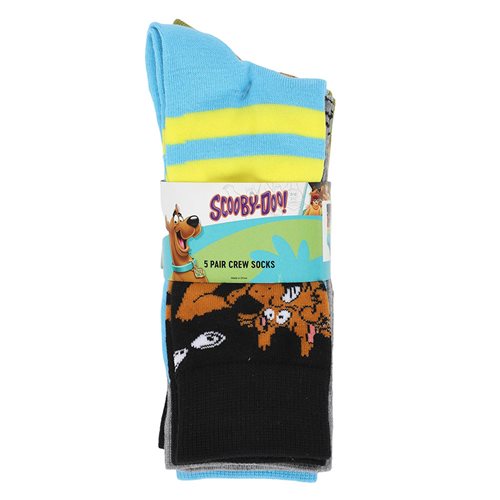 Scooby Doo Gang Crew Socks 5-Pack