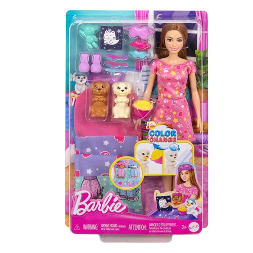Barbie Slumber Party Accessories and Doll