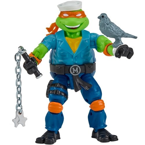 Teenage Mutant Ninja Turtles x G.I. Joe Mikey x Shipwreck Action