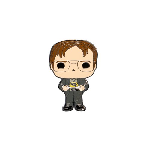 The Office Dwight Schrute Disguises Blind Box Pop! Pin Case of 12 - Entertainment Earth Exclusive
