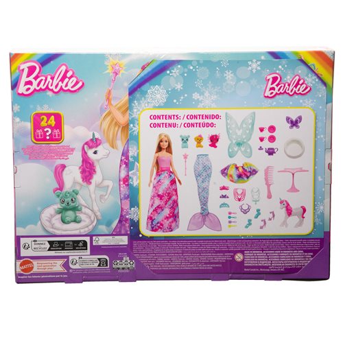 Barbie Dreamtopia Winter Fairytale Advent Calendar