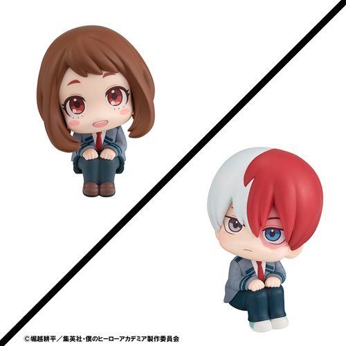 My Hero Academia Ochaco Uraraka and Shoto Todoroki Look Up Mini-Figure Set