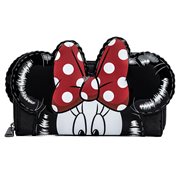 Mickey and Minnie Mouse Balloons Reversible Zip Wallet