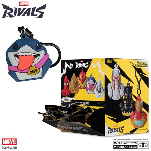 Marvel Rivals 2 1/2-Inch Stylized Clips Wave 1 Case of 24