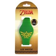 Legend of Zelda Triforce Symbol Green LED Watch