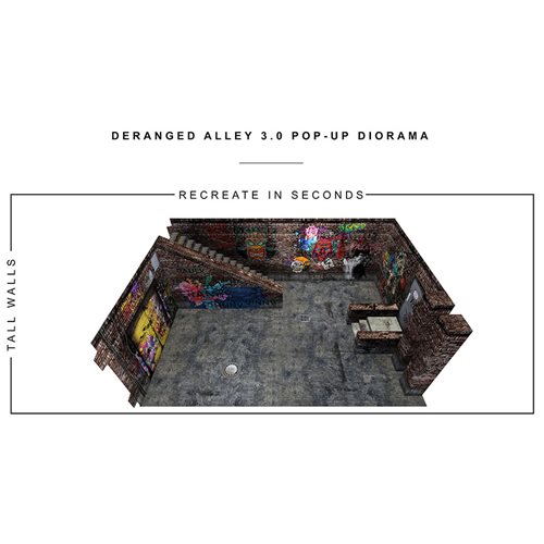 Deranged Alley 3.0 Pop-Up 1:12 Scale Diorama