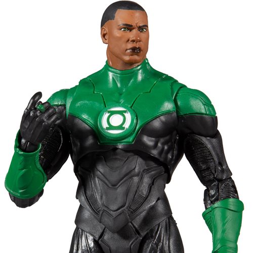 DC Multiverse John Stewart Modern Green Lantern 7-Inch Action Figure, Not Mint