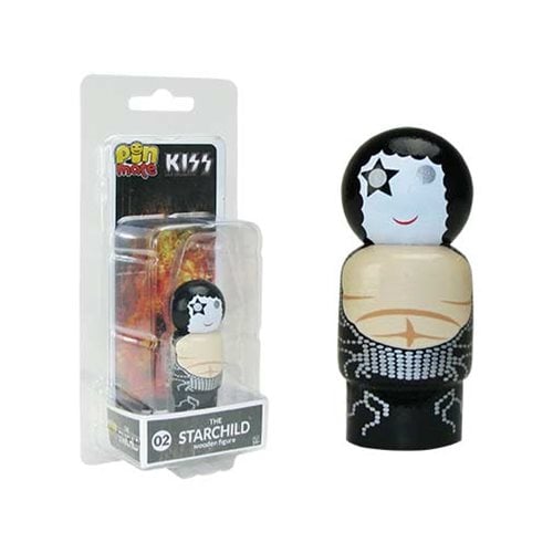 KISS Destroyer The Starchild Pin Mate Wooden Figure