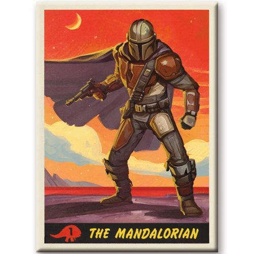 Star Wars: The Mandalorian Card Flat Magnet
