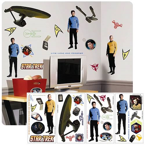 Star Trek Peel and Stick Wall Appliqués