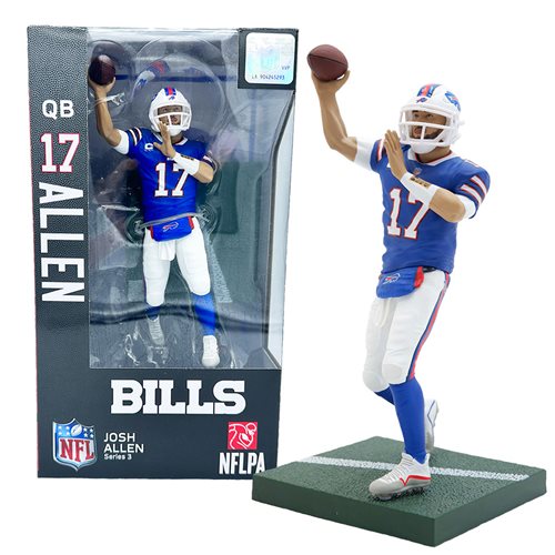 NFL Series 3 Buffalo Bills Josh Allen Action Figure