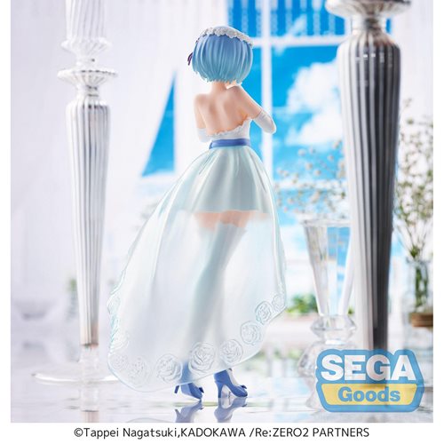 Re:Zero Starting Life in Another World Rem Wedding Dress Ver. Super Premium Figure Statue