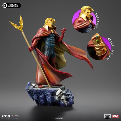Adam Warlock The Infinity Gauntlet Battle Diorama Series 1:10 Art Scale Limited Edition Statue