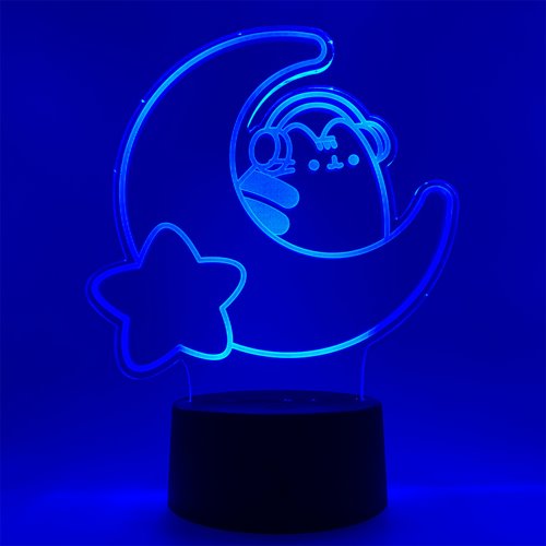 Pusheen Moon Otaku Lamp