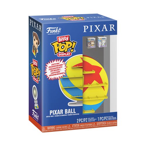Pixar Ball Funko Bitty Pop! Display Shelf