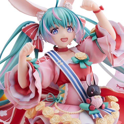 Vocaloid Hatsune Miku Birthday 2021 Pretty Rabbit Version Spiritale 1:7 Scale Statue