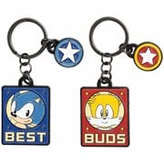Sonic the Hedgehog and Tails Best Buds Key Chain Set