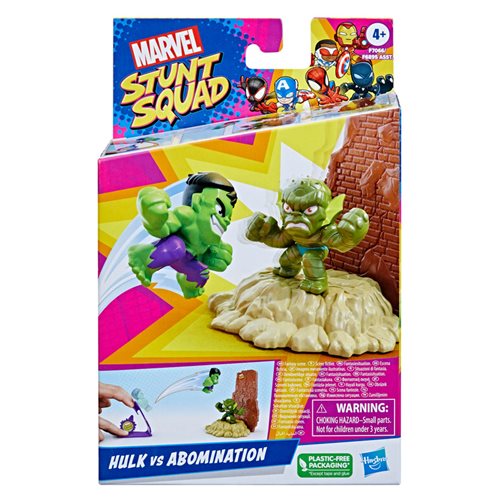 Marvel Stunt Squad Hulk vs. Abomination Playset