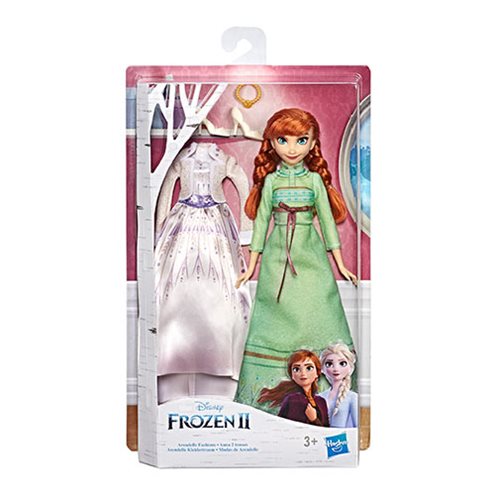 Frozen 2 Doll and Fashion Wave 1 Set
