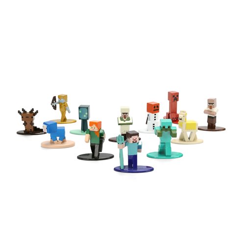 Minecraft Wave 17 Nano MetalFigs Die-Cast Metal Mini-Figure 12-Pack