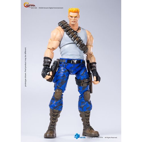 Contra: Operation Galuga Bill Rizer Exquisite Basic 1:12 Action Figure - Previews Exclusive