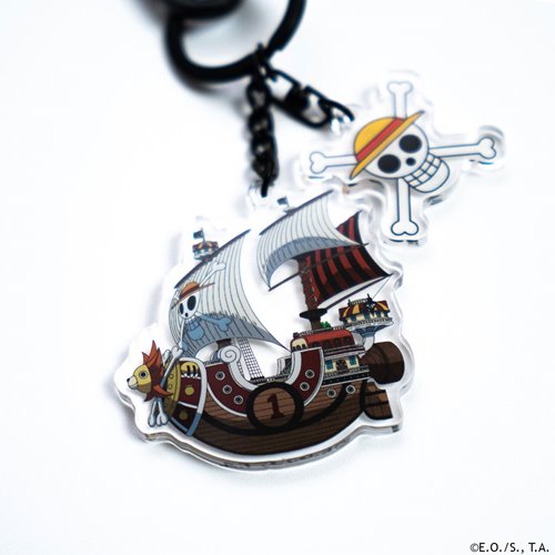 One Piece Straw Hat Skull Keystrap