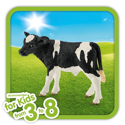 Farm World Holstein Calf Collectible Figure