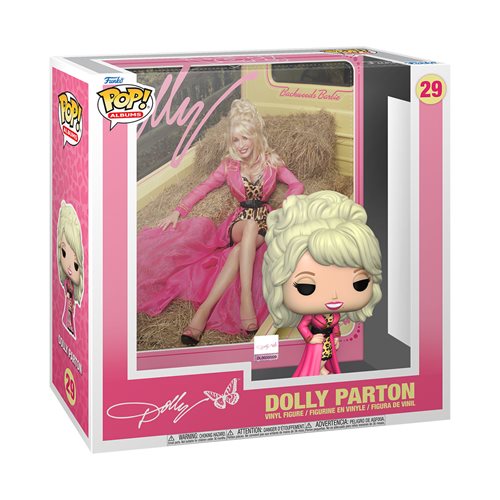 Dolly Parton Backwoods Barbie Pop! Album Figure with Case