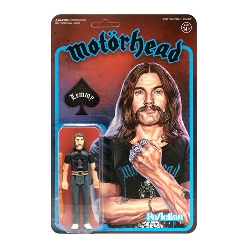 Motorhead Lemmy V2 3 3/4-Inch ReAction Figure