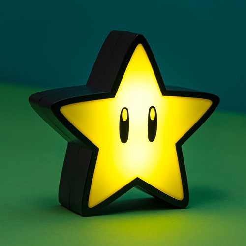 Super Mario Super Star Light with Sound Lamp