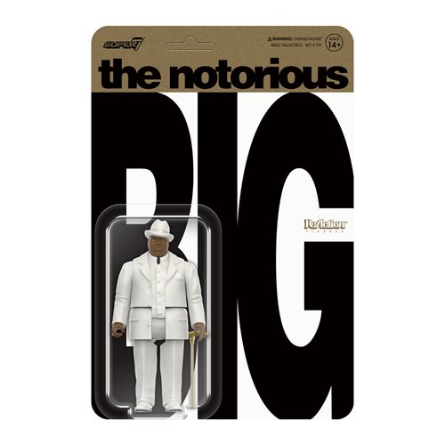 The Notorious B.I.G. V3 Suit 3 3/4-Inch ReAction Figure