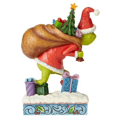 Dr. Seuss The Grinch Tip Toeing by Jim Shore Statue