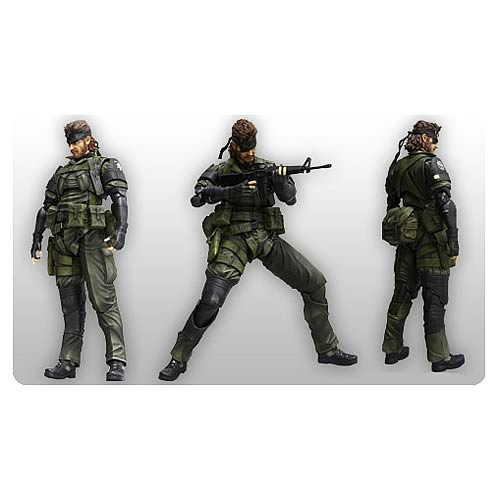 Metal Gear Solid Peace Walker Play Arts Jungle Suit Figure