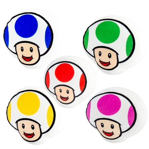 Club Mocchi Mocchi Super Mario Bros. Toad Junior 6-Inch Plush Case of 5