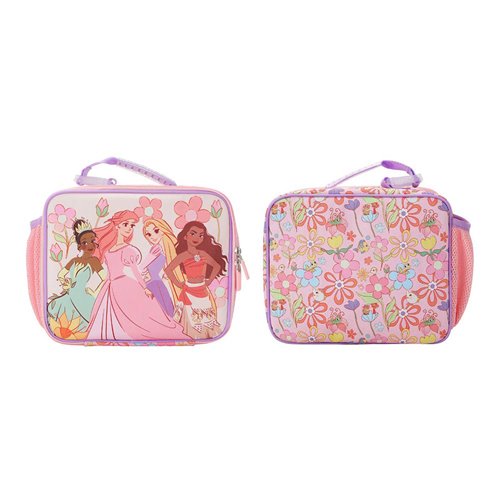 Disney Princesses All Over Print Floral Insulated Lunch Tote