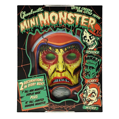 Astro Zombie Mini Monster Wall Display