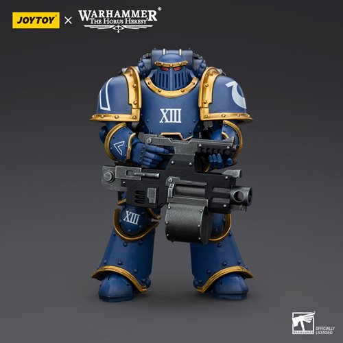 Joy Toy Warhammer: The Horus Heresy Ultramarines Legion MkIII Support Squad with Heavy Bolter 1:18 S