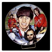 Ringo Starr 10 1/4-inch Signed Plate